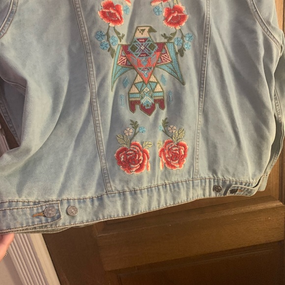 COPY - COPY - Glitzy Girls Boutique embroidered denim plus size 1x - Picture 8 of 15